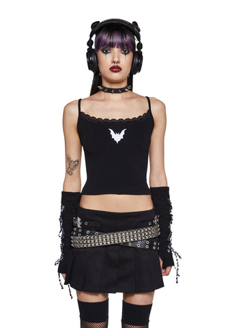 Reckless Type Cami Tank - Black