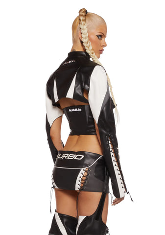 Turbo Moto Choker Jacket