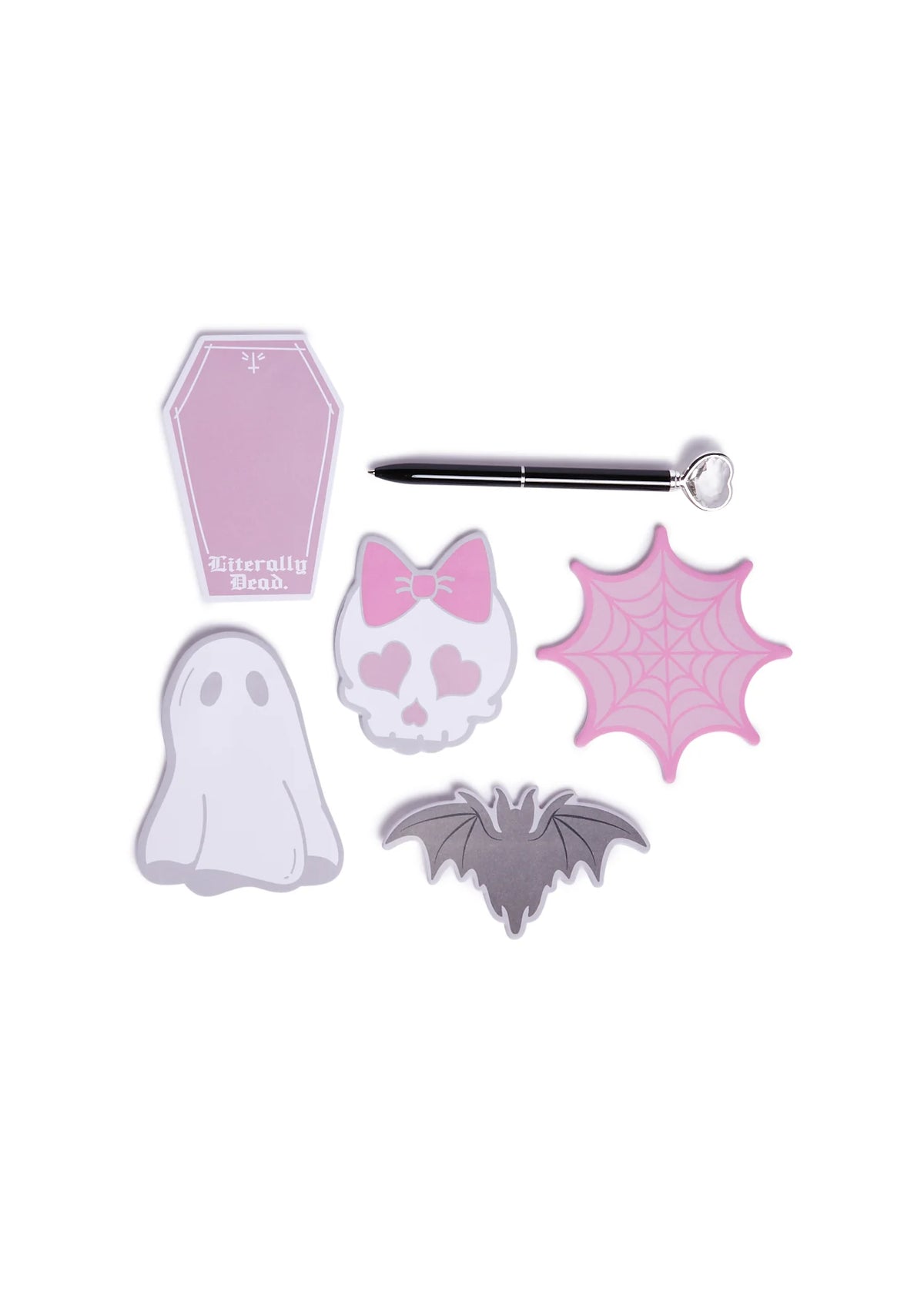 Darkly Adorable Note And Pen Set