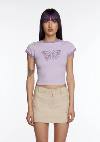 The Mariah Butterfly Top