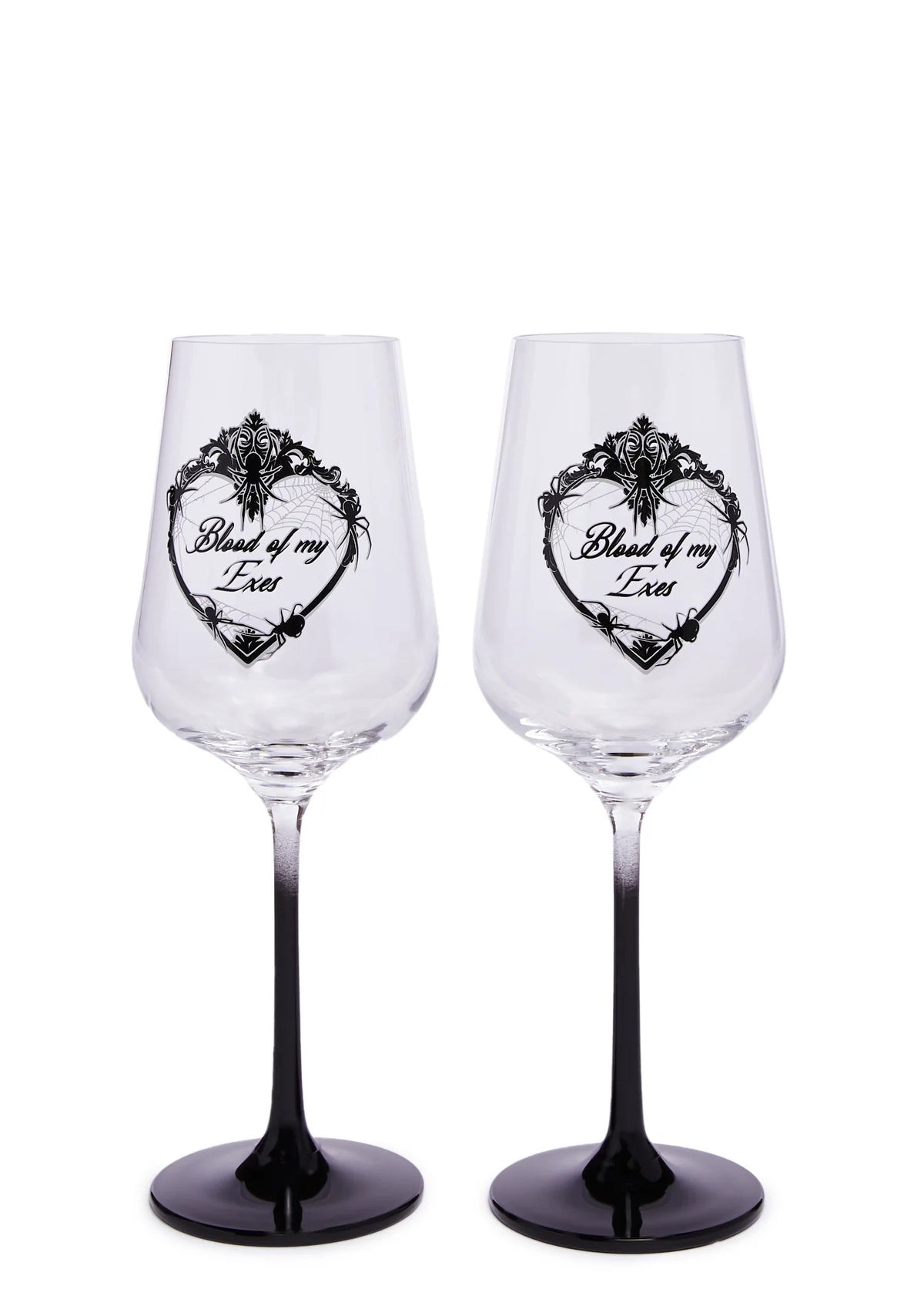 Heart's Vendetta Wine Glass Set