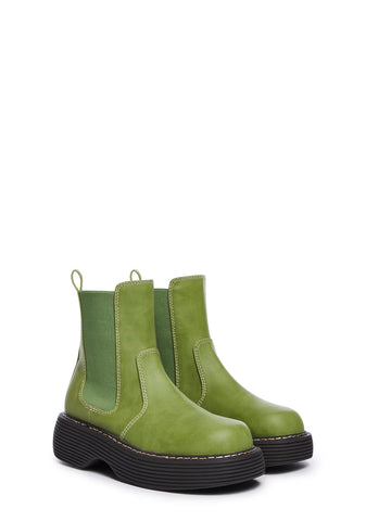 Atomic Rebellion Chelsea Boots