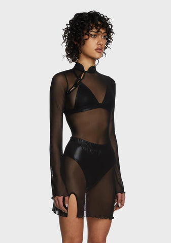 Elusive Maiden Mini Dress