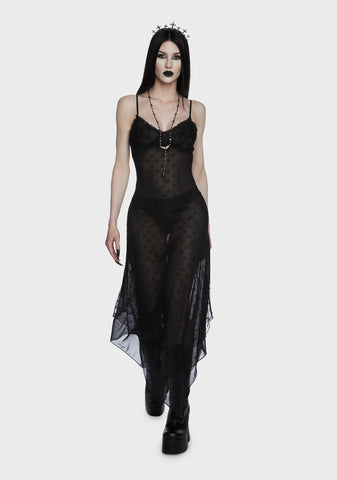 Soothing Nightmares Maxi Dress