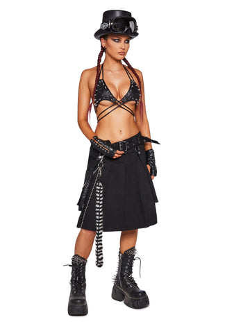 Roamer's Relic Unisex Cargo Kilt