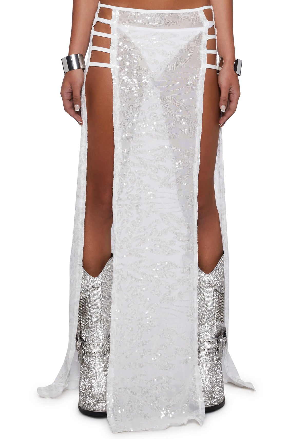 Destiny Dawn Sequin Maxi Skirt