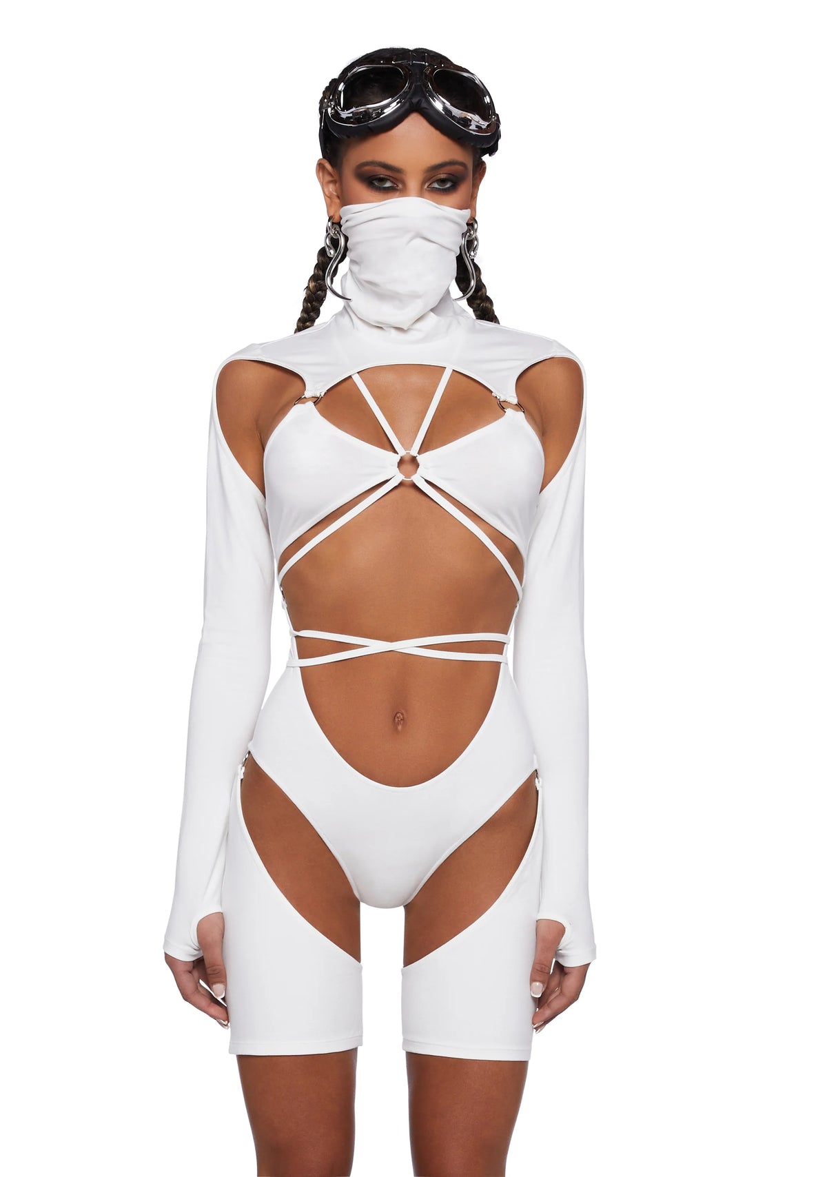 Drifting Guardian Cut-Out Romper