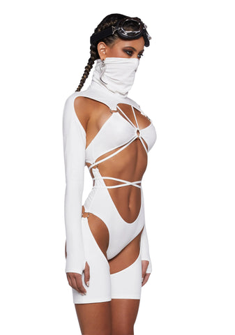 Drifting Guardian Cut-Out Romper