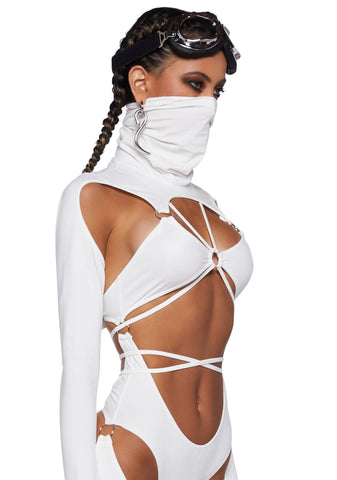 Drifting Guardian Cut-Out Romper