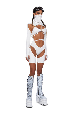 Drifting Guardian Cut-Out Romper