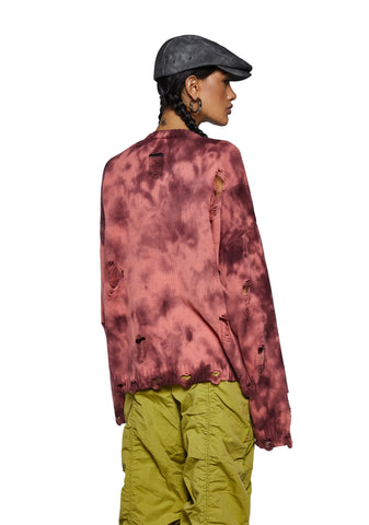 Creature Tie Dye Cardigan