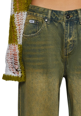 Overdye Goliath Khaki Jeans
