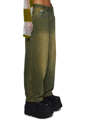 Overdye Goliath Khaki Jeans