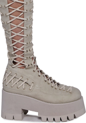 Rude Awakening Treaded Boots