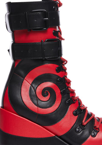 Waking Dream Traitor Boots - Red