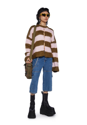 Crushed Knit Sweater