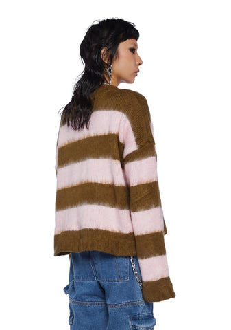 Crushed Knit Sweater