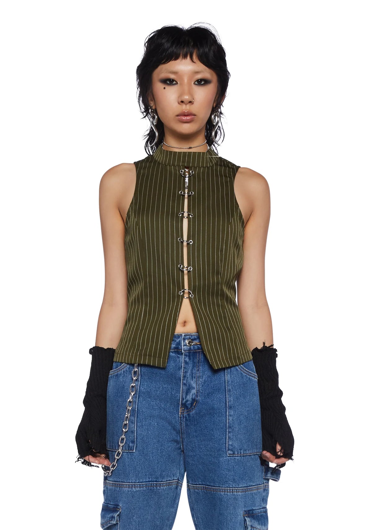 Shockwave Pinstripe Top