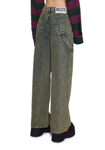 Green Carpenter Release Jeans