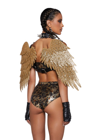 Guardian Angel Wings Harness - Gold