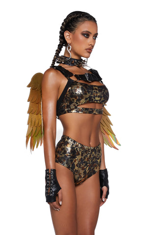 Guardian Angel Wings Harness - Gold