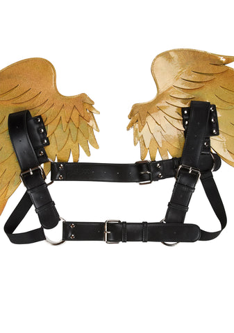Guardian Angel Wings Harness - Gold