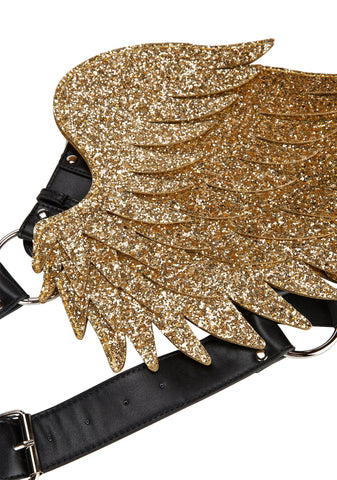 Guardian Angel Wings Harness - Gold