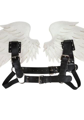 Guardian Angel Wings Harness - White