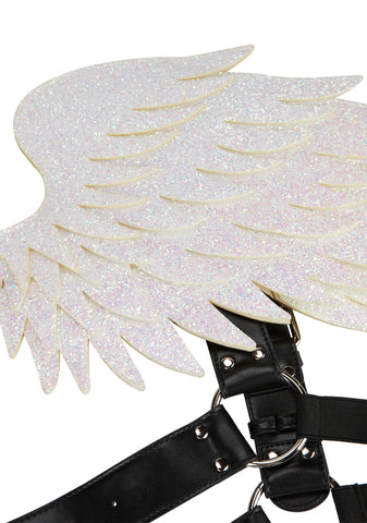 Guardian Angel Wings Harness - White