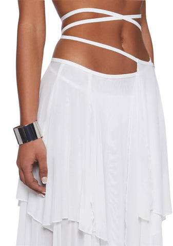 Desolate Dystopia Midi Skirt