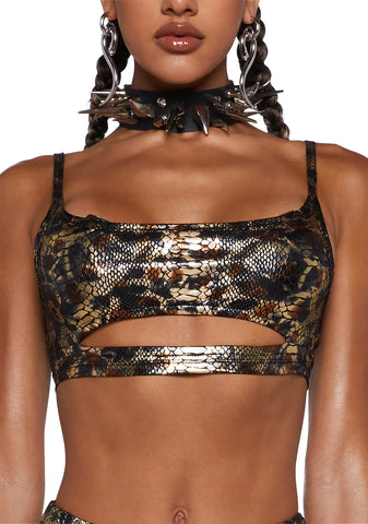 Feral Instincts Cut-Out Top