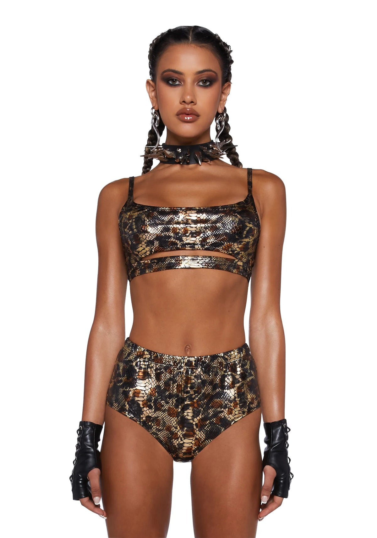 Feral Instincts Cut-Out Top