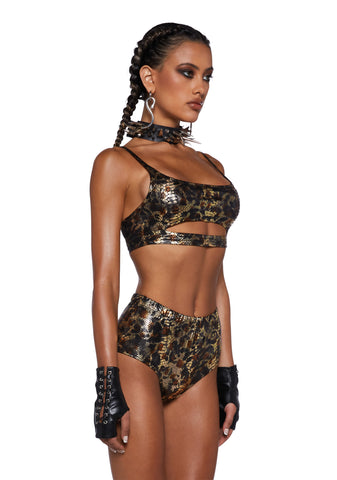 Feral Instincts Cut-Out Top