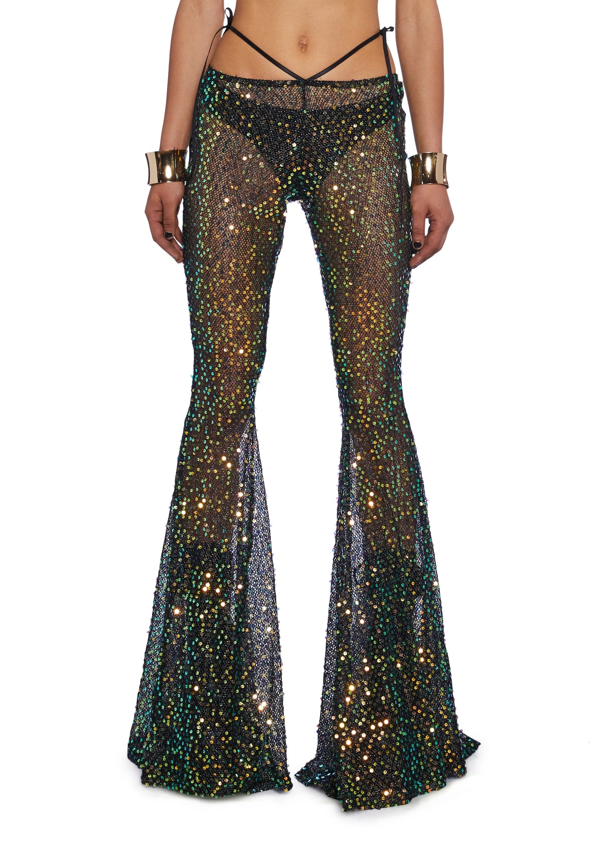 Sunlit Oracles Sequin Flares