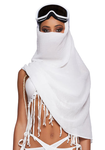 Just A Mirage Scarf - White