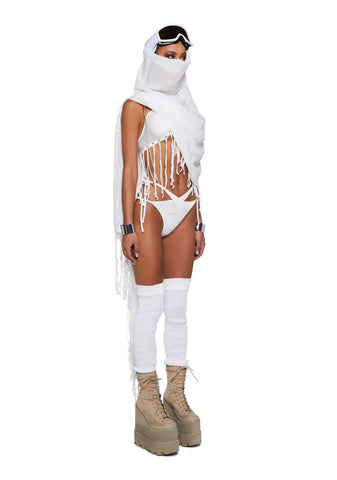 Just A Mirage Scarf - White