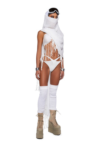 Just A Mirage Scarf - White