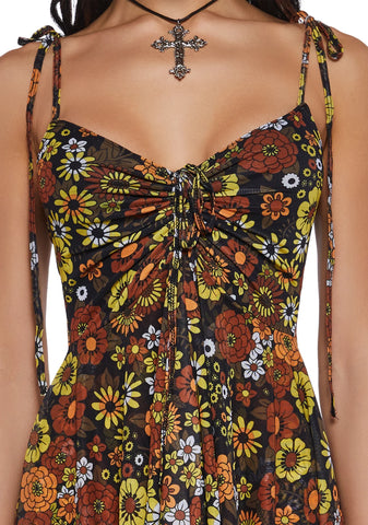 F Is For Fairies Handkerchief Dress - Floral