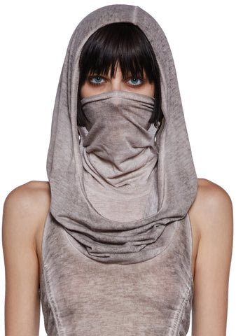 Tempo Ruched Harness Dress - Off White