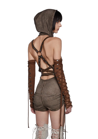 Tempo Wrapped Harness Romper