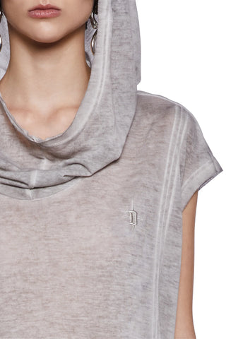 Tempo Unisex Hooded Oversized Tank