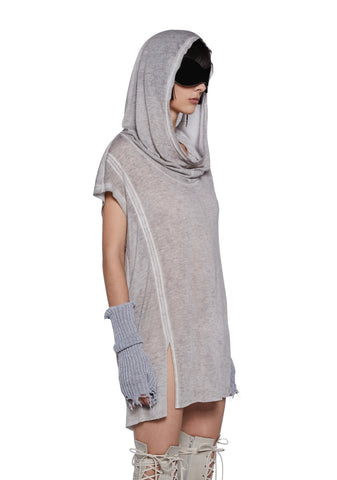 Tempo Unisex Hooded Oversized Tank