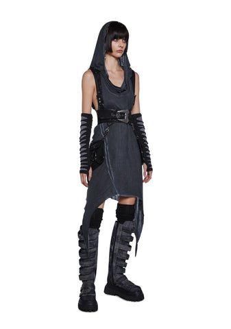 Tempo Unisex Asymmetrical Longline Tank