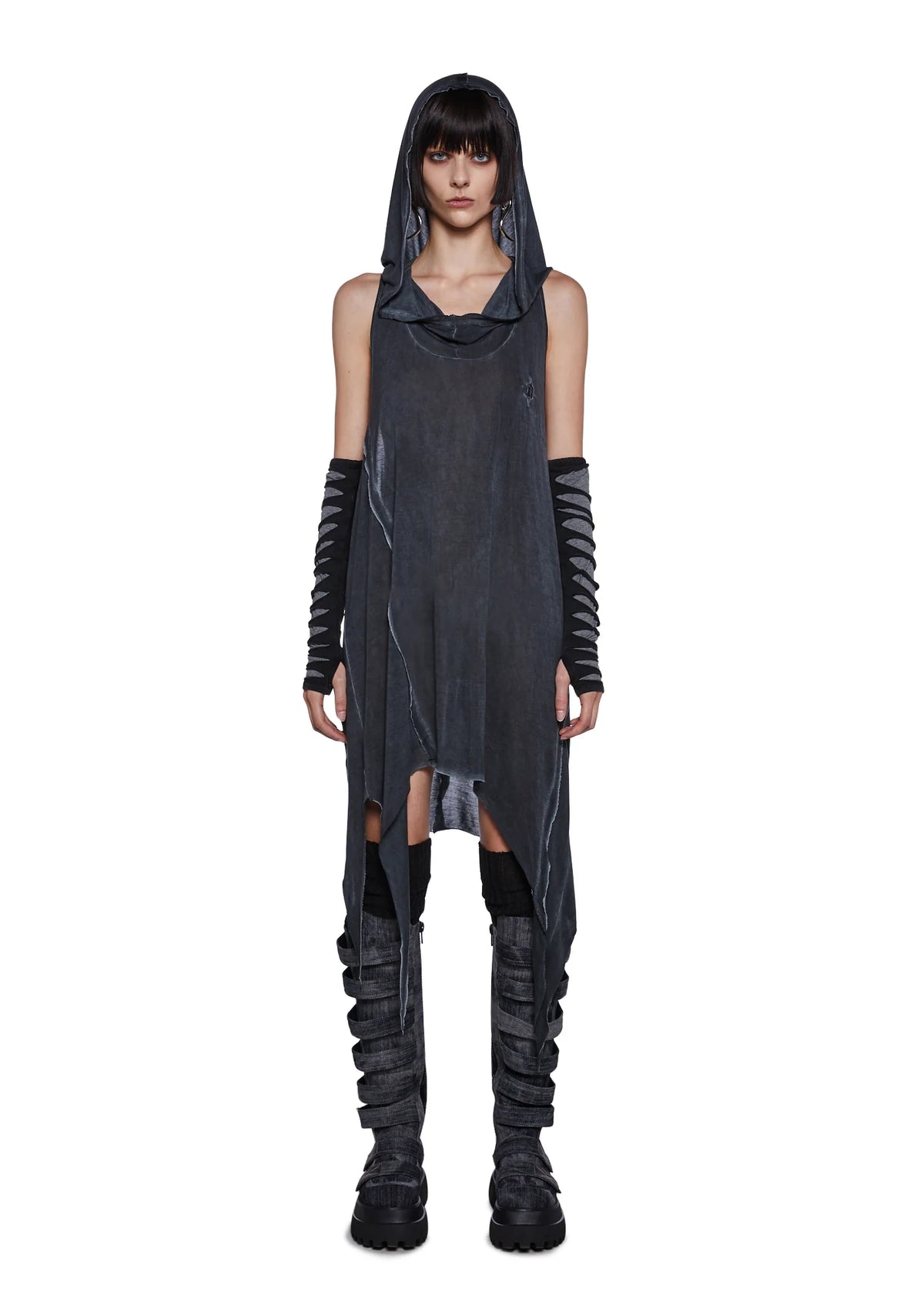 Tempo Unisex Asymmetrical Longline Tank