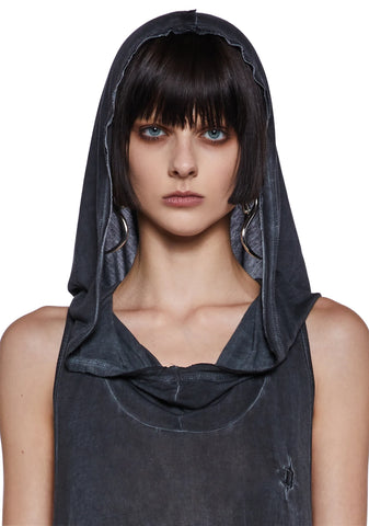 Tempo Unisex Asymmetrical Longline Tank