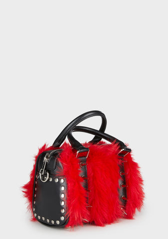 Mini Midnight Shagadelic Duffle Bag - Red