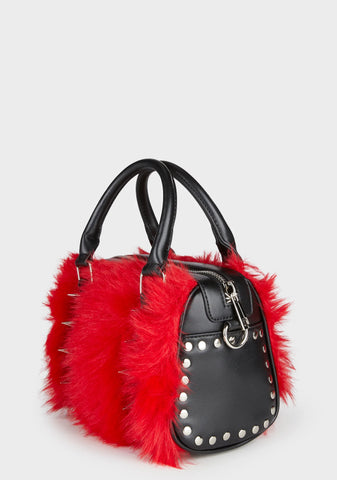 Mini Midnight Shagadelic Duffle Bag - Red