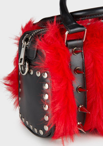 Mini Midnight Shagadelic Duffle Bag - Red