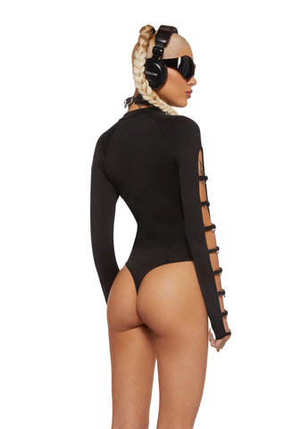 Lace Up Bodysuit