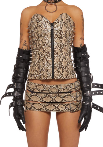 Spike Corset Top